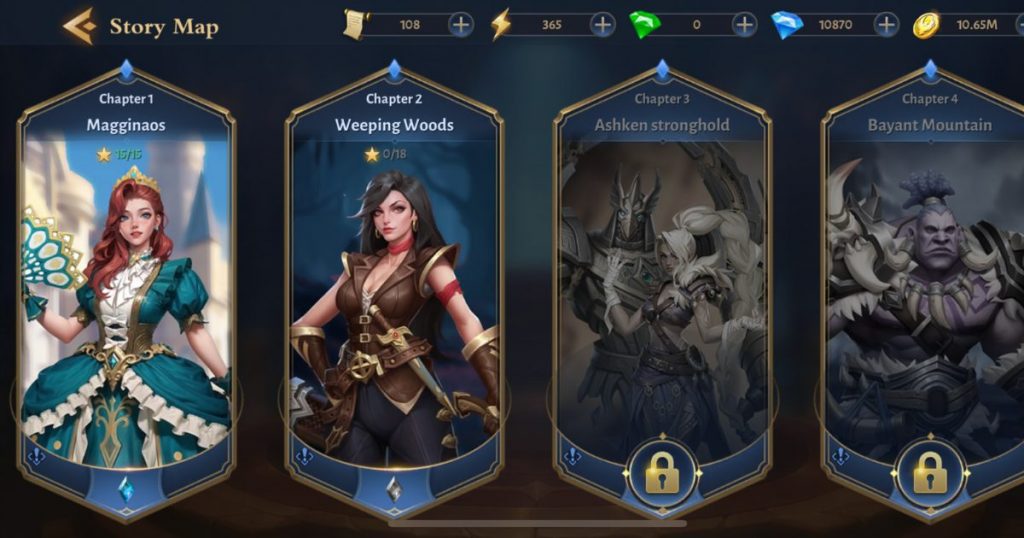 Dungeon Hunter 6 story overview.