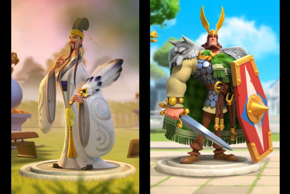 Zhuge Liang and Hermann Prime commander pairing.