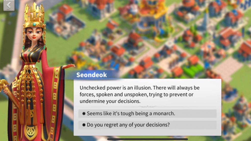 Speaking to commanders to increase trust level.