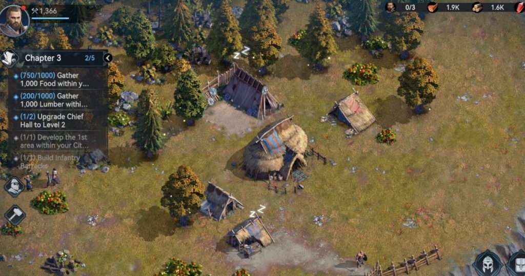 Viking Rise game overview.