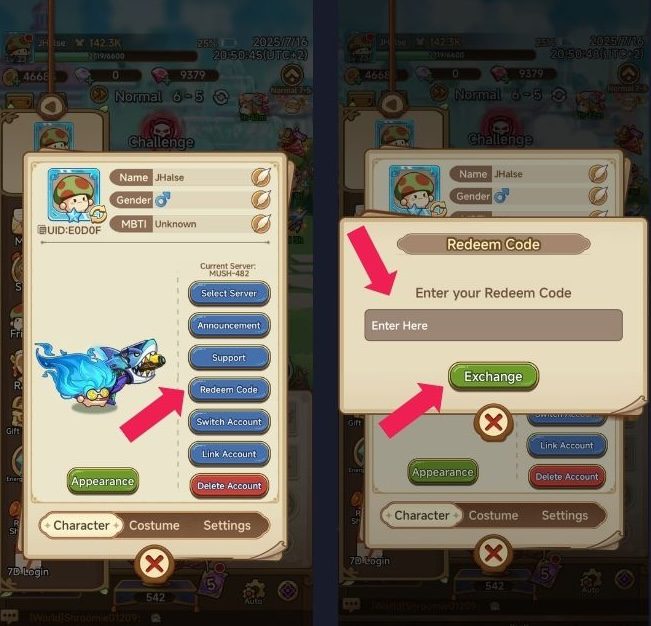 how to redeem gift codes